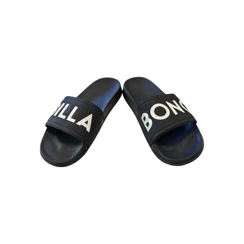 Billabong All Day Slide Sandals Black White Men’s 7.5